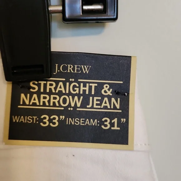 NWT J Crew Jeans White - Picture 2 of 6